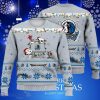 Dallas Mavericks Snoopy Christmas Light Woodstock Snoopy Ugly Christmas Sweater Unique Gift