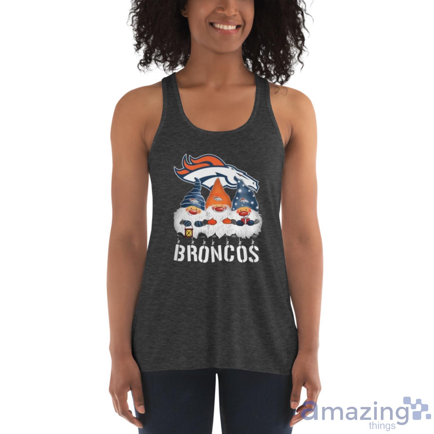 Denver Broncos Logo Gnomies Shirt Christmas Gift image Denver Broncos Logo Gnomies Shirt Christmas Gift
