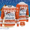Denver Broncos Ugly Christmas Sweater Style Gift For Men Women