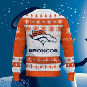 Denver Broncos Ugly Christmas Sweater Style Gift For Men Women Product Photo 3