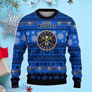 Denver Nuggets 3D Ugly Christmas Sweater Xmax Gifts 2023 For Fans Product Photo 2