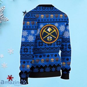 Denver Nuggets 3D Ugly Christmas Sweater Xmax Gifts 2023 For Fans Product Photo 3