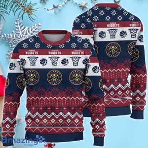 Denver Nuggets National Basketball Association Christmas Sweater Xmax Gifts Product Photo 1