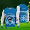 Detroit Lions Christmas Skull Halloween Ugly Christmas Sweater Best Gifts