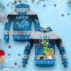 Detroit Lions NFL Teams Funny Grinch Toilet 3D Hoodie Christmas, Xmas Gift For Fans