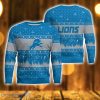 Detroit Lions Ugly Christmas Sweater Christmas Gift For Men And Women Holidays