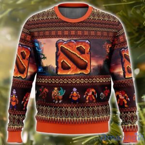 Dire Dota 2 AOP Ugly Christmas Sweater Christmas Holiday Gift For Men And Women Product Photo 1