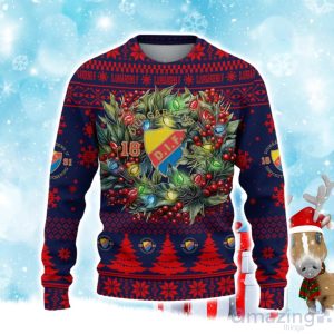 Djurgårdens IF Ugly Christmas Sweater Gift Ideas For Fans Product Photo 2