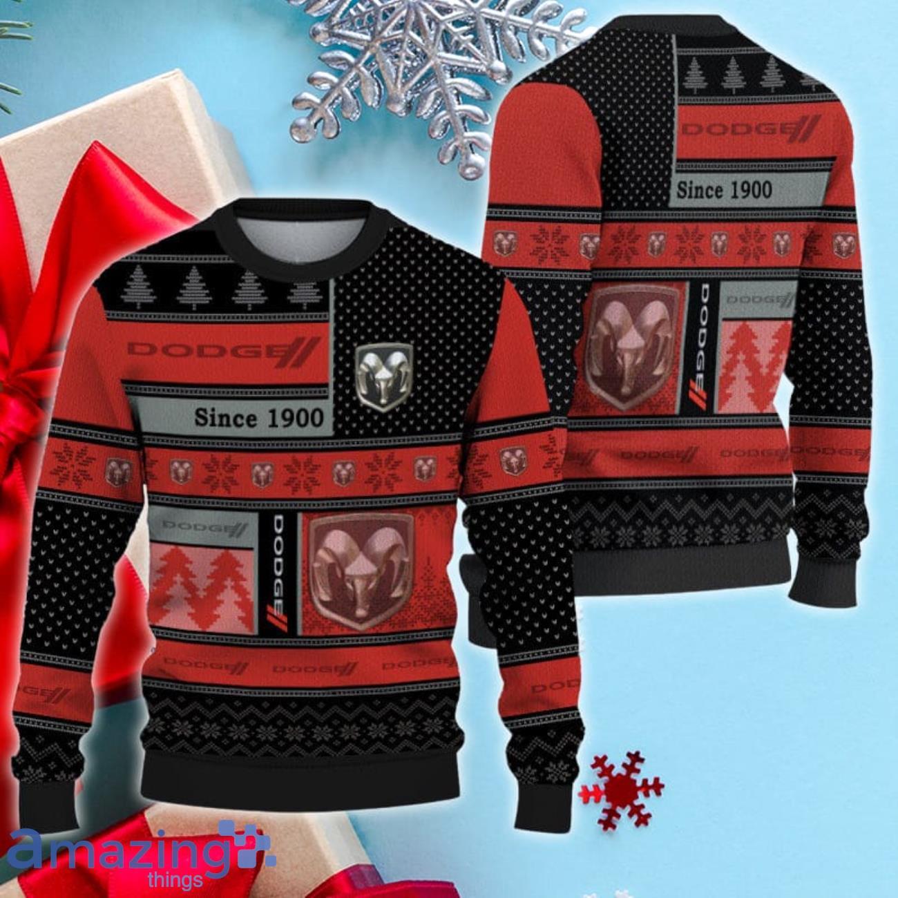 Dodge on sale christmas sweater