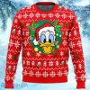 Donald Duck Christmas Head Ugly Christmas Sweater Gift For Men And Women