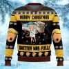 Donald Trump Merry Christmas Shitter Was Full Ugly Sweater Christmas Gift For Men And Women