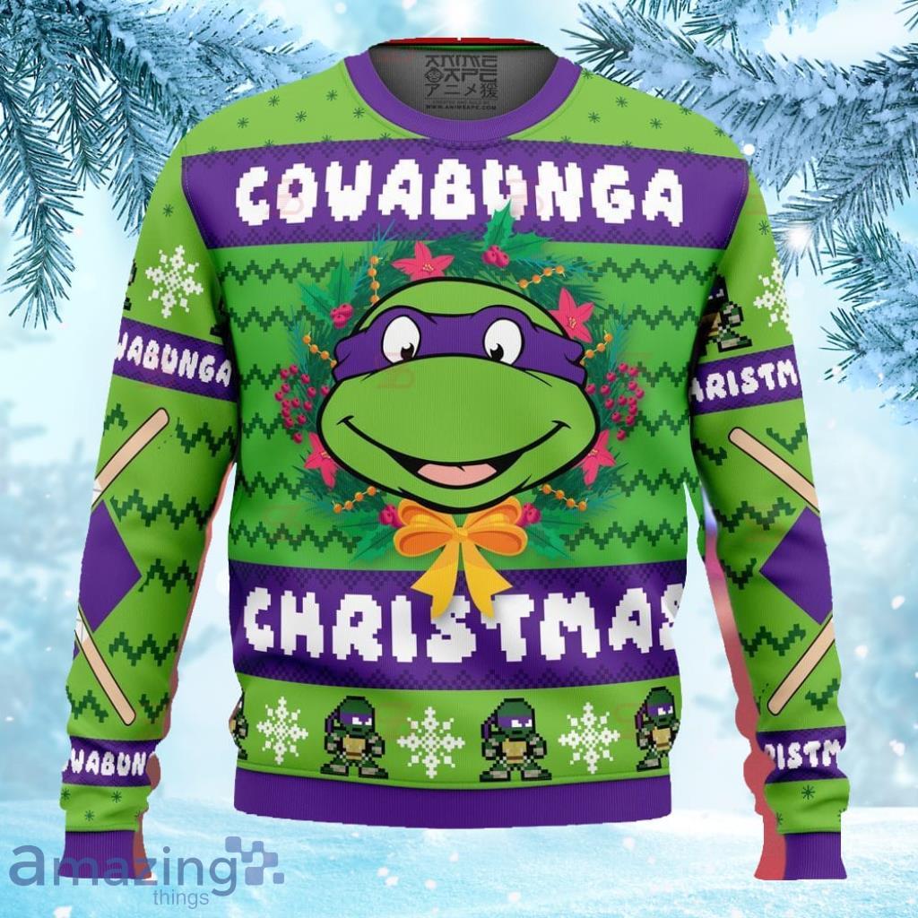Teenage Mutant Ninja Turtles: Cowabunga Ugly Christmas Sweater (Size: XL)