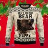 Don’T Worry Bear Happy Ugly Christmas Sweaters Style Gift For Men And Women