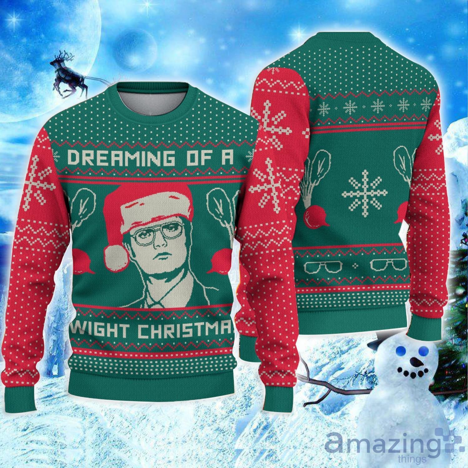 The office tv shop show christmas sweater