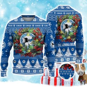 DSC Arminia Bielefeld Ugly Christmas Sweater Gift Ideas For Fans Product Photo 1