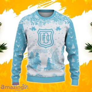 Dundee F.C. Ugly Christmas Sweater, Xmas Gift Ideas 2023 For Fans Product Photo 2