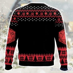 Dungeons & Dragons Don’t Worry I Have A Plan Ugly Christmas Sweater Limited Edition Gift For Men & Women Product Photo 2
