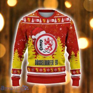 Dusseldorfer EG 3D Ugly Christmas Sweater Christmas Gift Product Photo 2