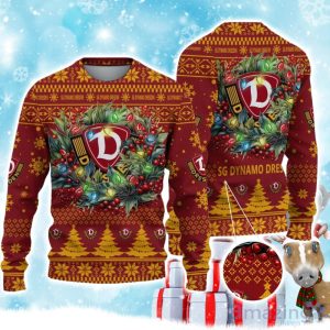 Dynamo Dresden Ugly Christmas Sweater Gift Ideas For Fans Product Photo 1