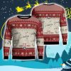 E-8 Joint STARS E8 Aircraft Ugly Christmas Sweater Christmas Gift Veteran 3D Sweater