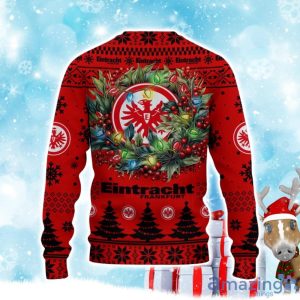Eintracht Frankfurt Ugly Christmas Sweater Gift Ideas For Fans image Eintracht Frankfurt Ugly Christmas Sweater Gift Ideas For Fans Product Photo 3