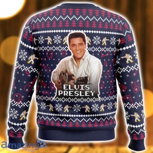 Elvis Presley 3D Ugly Christmas Sweater Nice Christmas Gift For Men And Women image Elvis Presley 3D Ugly Christmas Sweater Nice Christmas Gift For Men And Women Product Photo 3