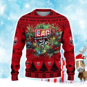 En Avant Guingamp Ugly Christmas Sweater Gift Ideas For Fans Product Photo 2
