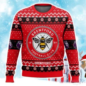EPL Brentford Christmas Sweater For Fans Xmas Gifts Ideas Product Photo 1
