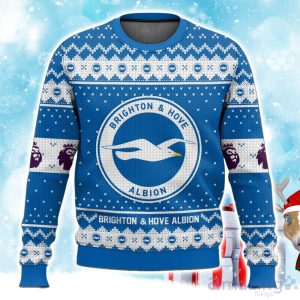 EPL Brighton & Hove Albion Christmas Sweater For Fans Xmas Gifts Ideas Product Photo 1