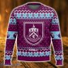EPL Burnley Ugly Christmas Sweater Christmas Gift 3D printed Sweater