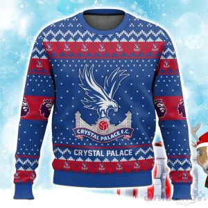EPL Crystal Palace Christmas Sweater For Fans Xmas Gifts Ideas Product Photo 1