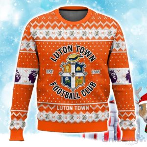 EPL Luton Town Christmas Sweater For Fans Xmas Gifts Ideas Product Photo 1