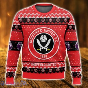 EPL Sheffield United Ugly Christmas Sweater Christmas Gift 3D printed Sweater Product Photo 1