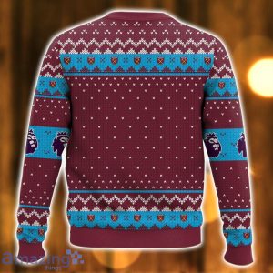 EPL West Ham United Ugly Christmas Sweater Christmas Gift 3D printed Sweater Product Photo 2