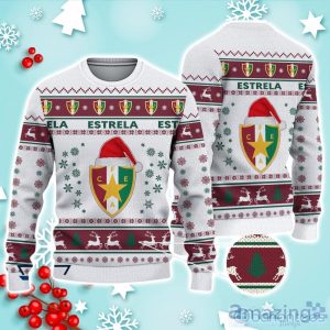 Estrela Da Amadora Ugly Christmas Sweater Ideal Gift For Fans Product Photo 1