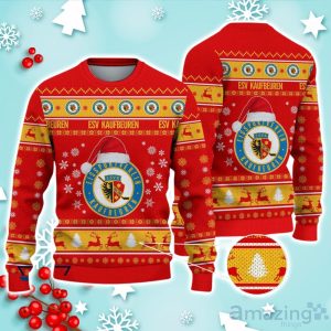 ESV Kaufbeuren Ugly Christmas Sweater Ideal Gift For Fans Product Photo 1