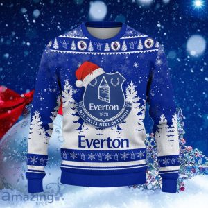 Everton F.C Ugly Christmas Sweater Unique Gifts For Men Women Product Photo 2