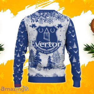 Everton F.C Ugly Christmas Sweater, Xmas Gift Ideas 2023 For Fans Product Photo 3