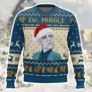 Ew Muggle Voldemort Ugly Christmas Sweater Limited Edition Gift For Men & Women Product Photo 1