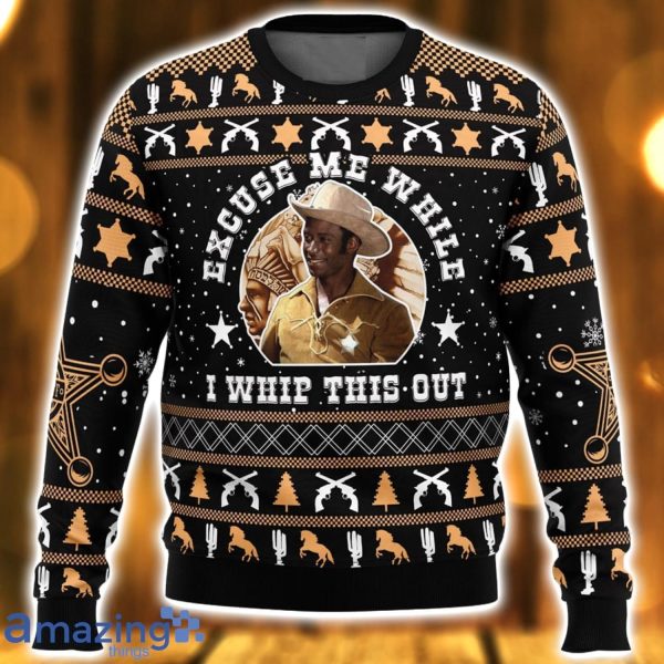 Blazing saddles 2025 christmas sweater