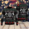 Fa-La-La-La Valhalla-La Quotes 3D T-shirt, Viking Ethnicity Ugly Christmas Sweater Men And Women Gift