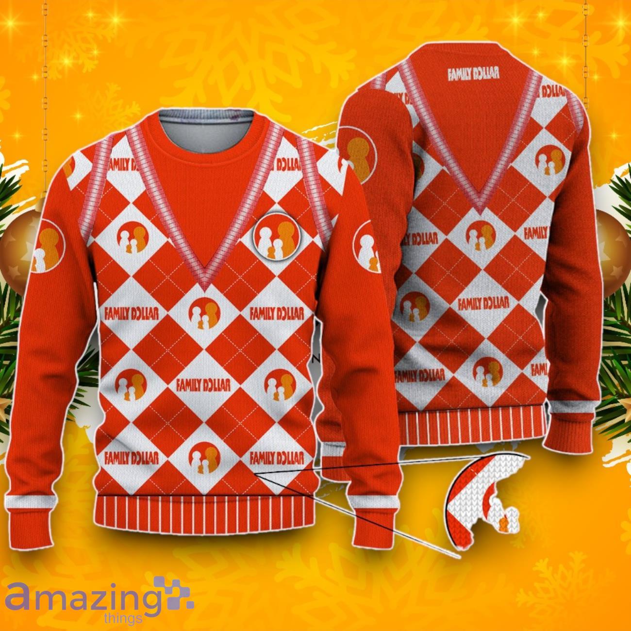 Family dollar 2025 ugly christmas sweater