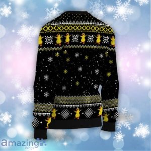 Fat Duck Duck Pew Pew Ugly Sweater image Fat Duck Duck Pew Pew Ugly Sweater Product Photo 3