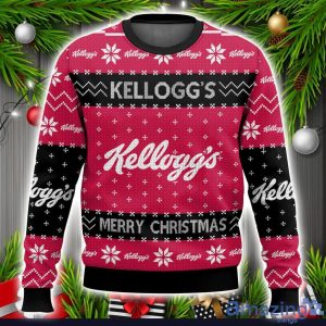 Favorite Food Brands Kellogg’s 3D Ugly Christmas Sweater Men And Women Christmas Gift Product Photo 1