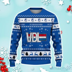 FC Eindhoven Ugly Christmas Sweater Ideal Gift For Fans Product Photo 2