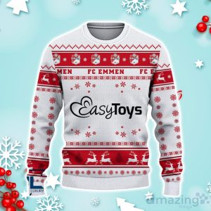 FC Emmen Ugly Christmas Sweater Ideal Gift For Fans Product Photo 2