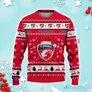 FC Fredericia Ugly Christmas Sweater Ideal Gift For Fans Product Photo 2