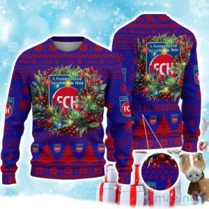 FC Heidenheim Ugly Christmas Sweater Gift Ideas For Fans Product Photo 1
