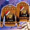 FC Lorient Logo Wearing Santa Hat Ugly Christmas Sweater Christmas Gift 3D Sweater