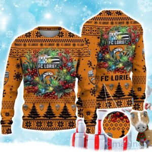 FC Lorient Ugly Christmas Sweater Gift Ideas For Fans Product Photo 1